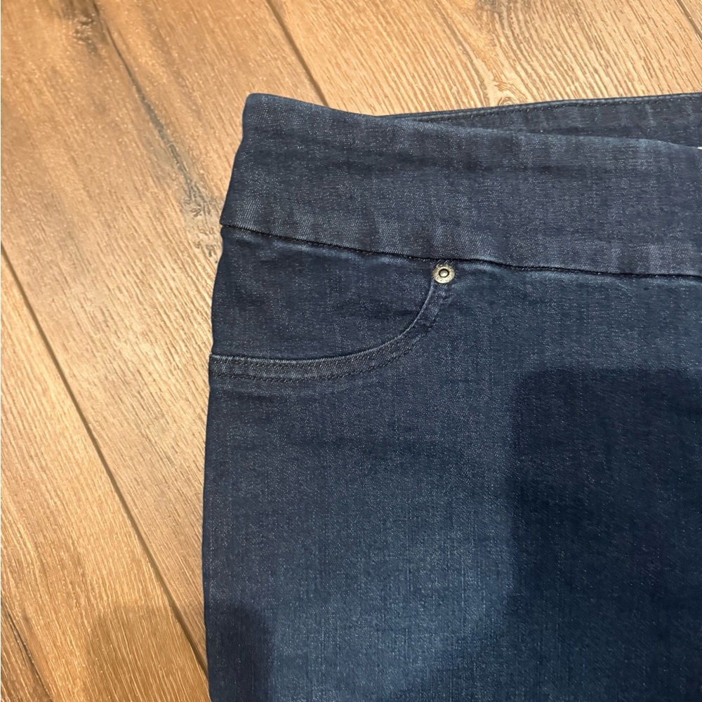 Chicos Perfect Stretch Jegging Capris Size 3~ XL/16 - Picture 2 of 9